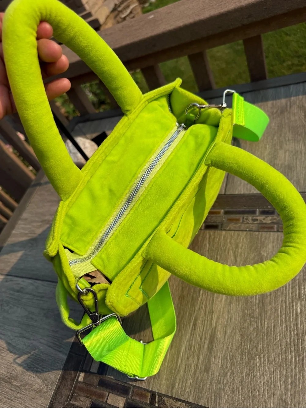 Marc Jacobs The Tote Bag in Neon Lime